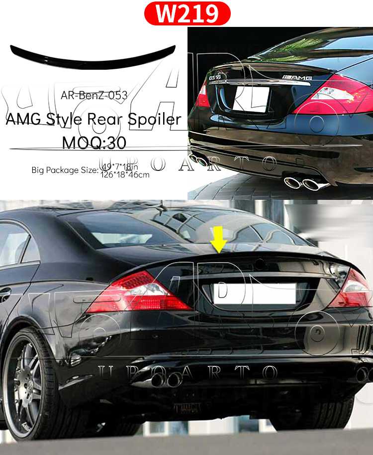 mercedes w219 spoiler