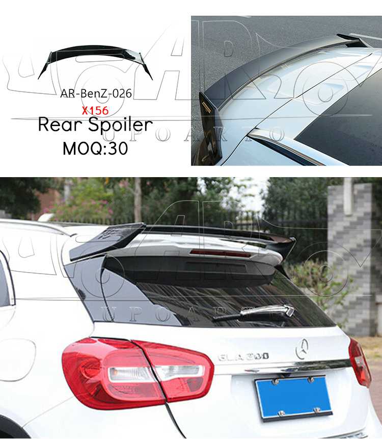 gla mercedes 2023 spoiler