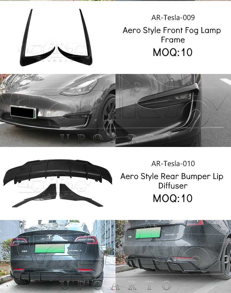 tesla model 3 abs diffuser