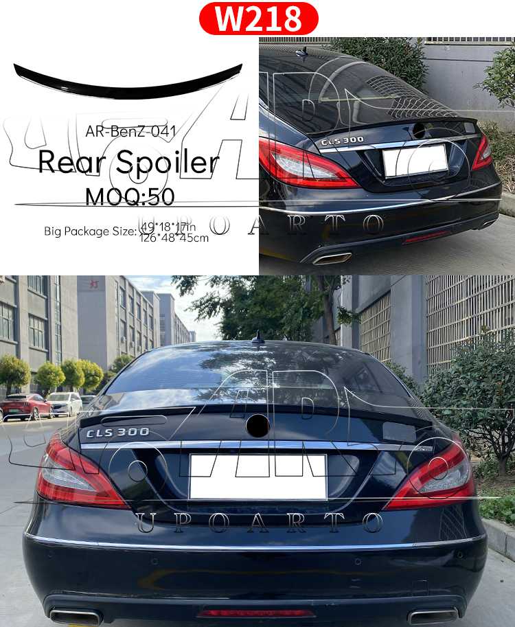 mercedes w218 spoiler