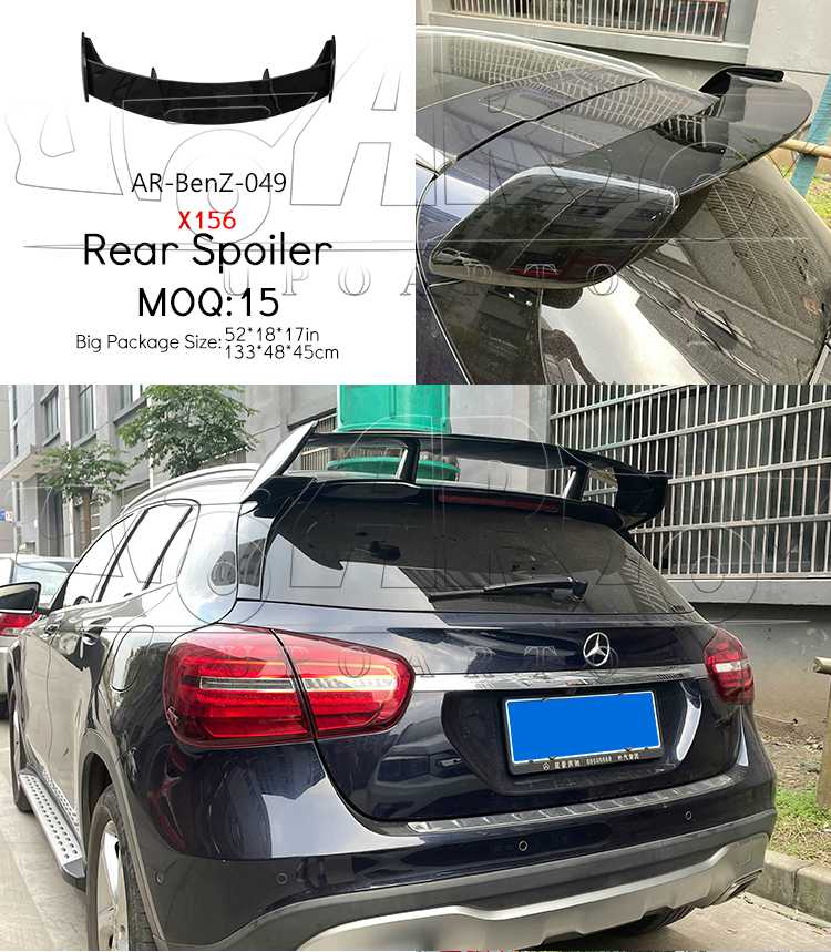 gla amg roof spoiler
