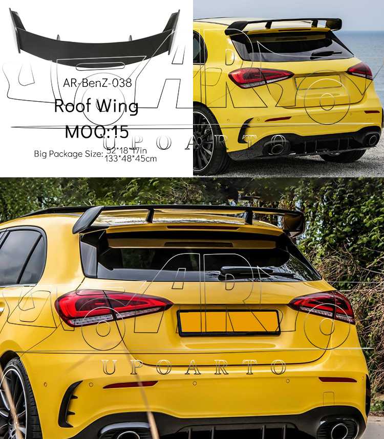 w177 a35 spoiler