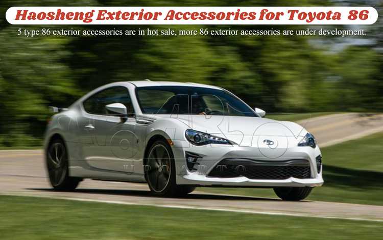 rear spoiler for gt86