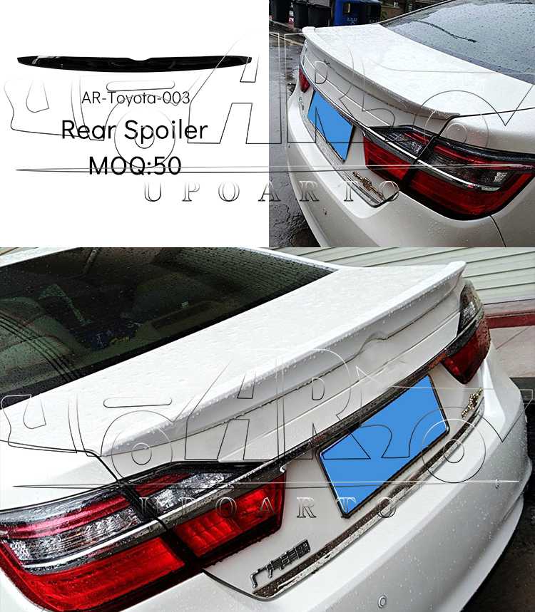 spoiler toyota camry