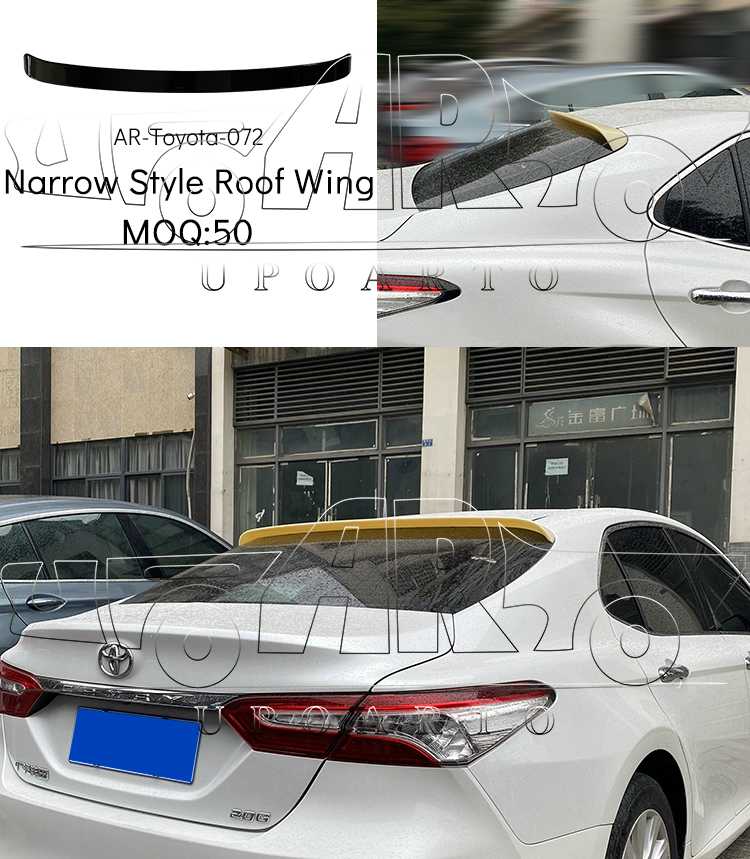 toyota camry roof spoiler