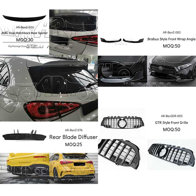 mercedes w177 roof spoiler mercedes w177 roof spoiler