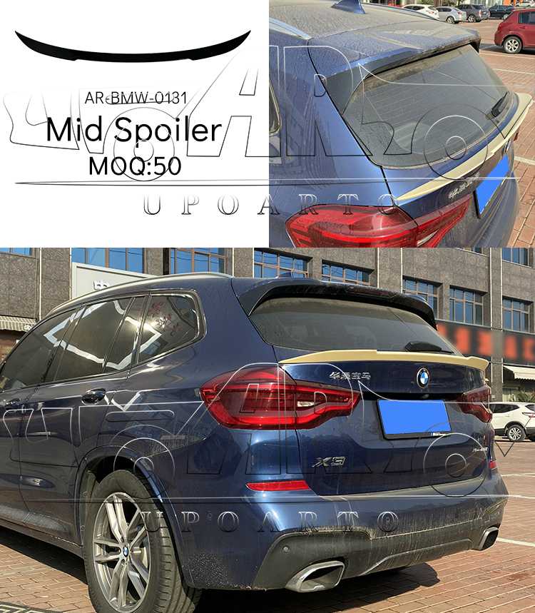 bmw x3 g01 spoiler