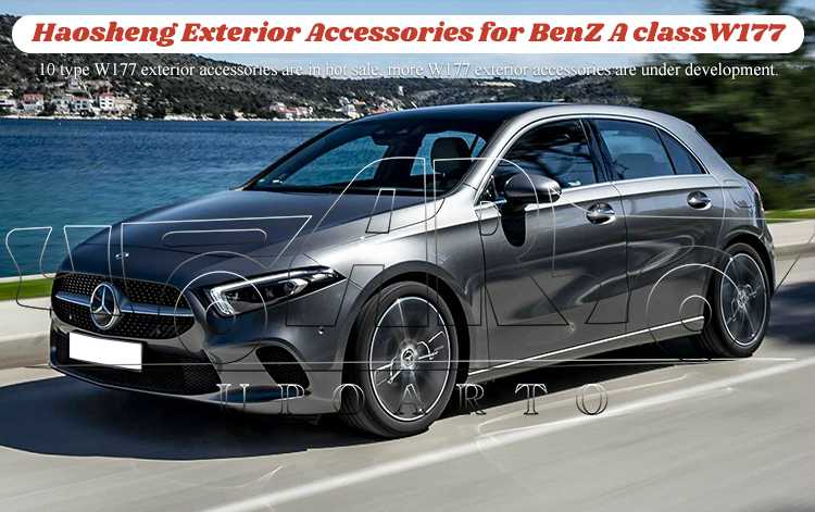 mercedes w177 rear spoiler