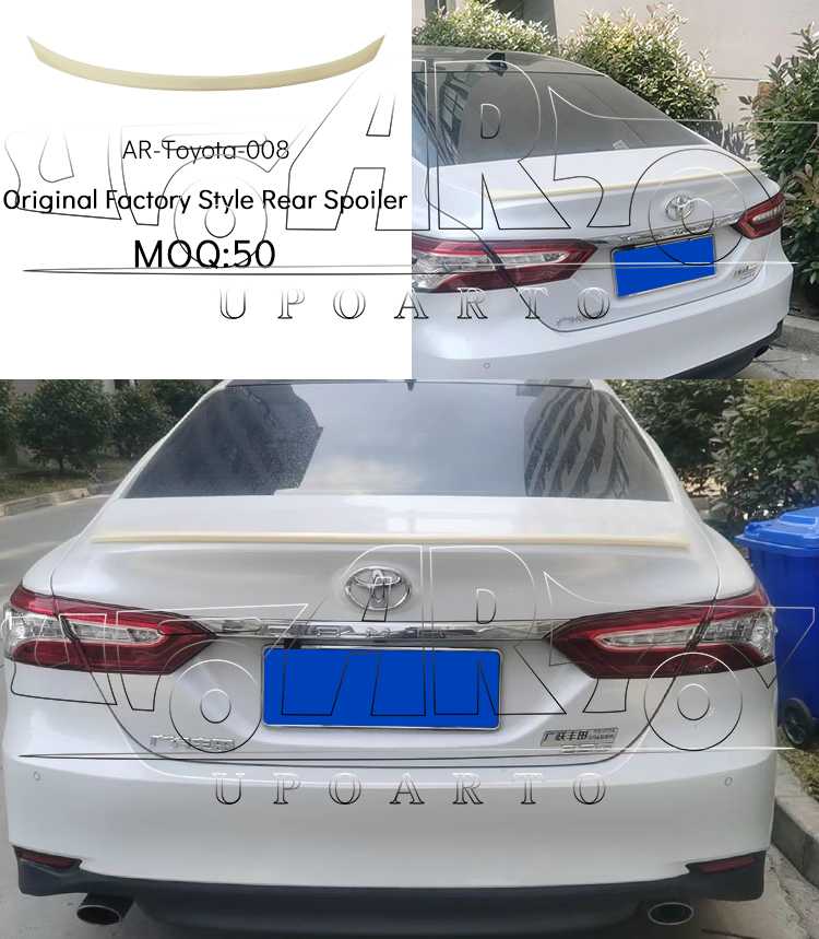 2018 toyota camry rear spoiler