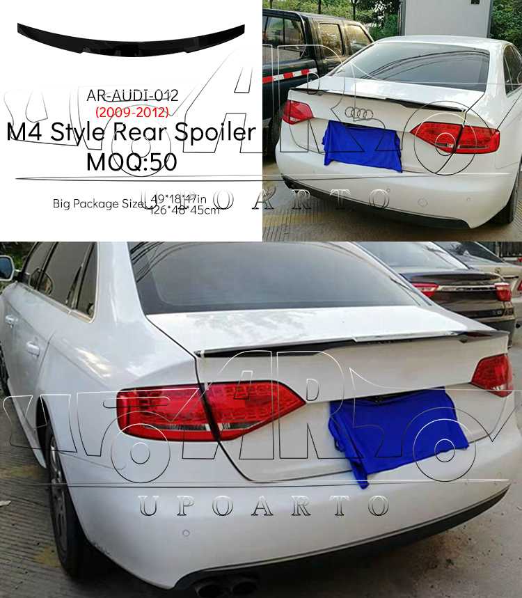 audi a4 b9 spoiler