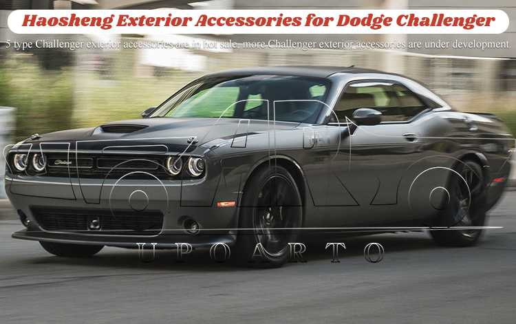 dodge challenger rear air diffuser