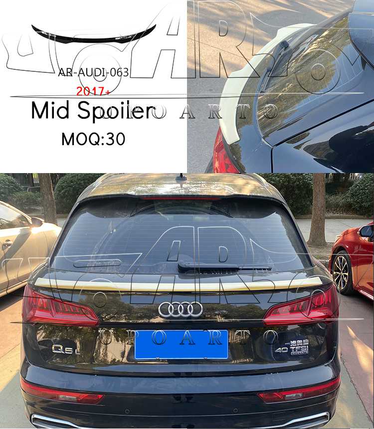 audi q5 2014 rear spoiler