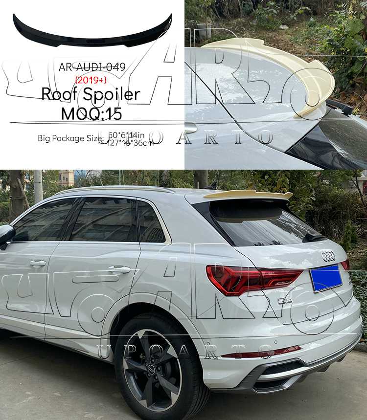 audi q3 wing spoiler
