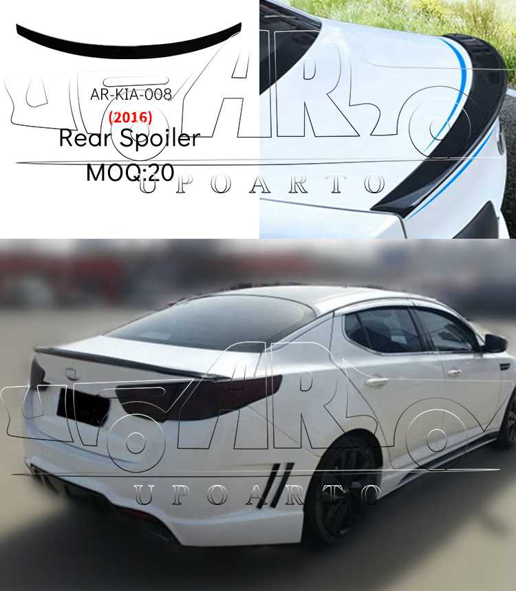 2021 kia k5 rear spoiler