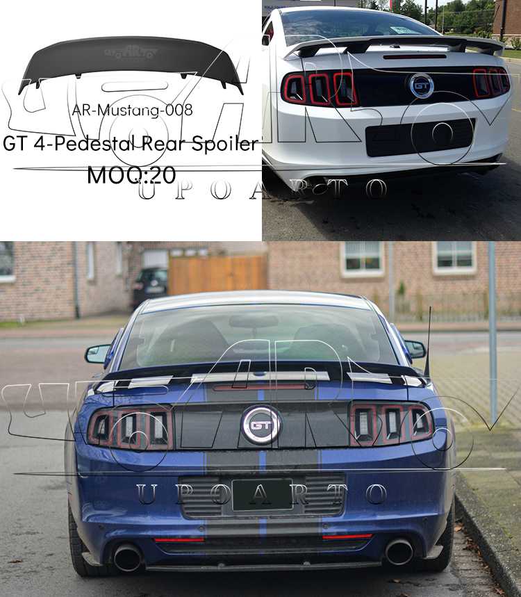 mustang gt rear diffuser