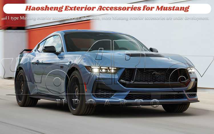 ford mustang lip spoiler
