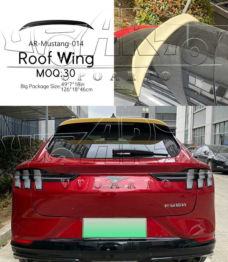 2022 ford mustang mach 1 spoiler