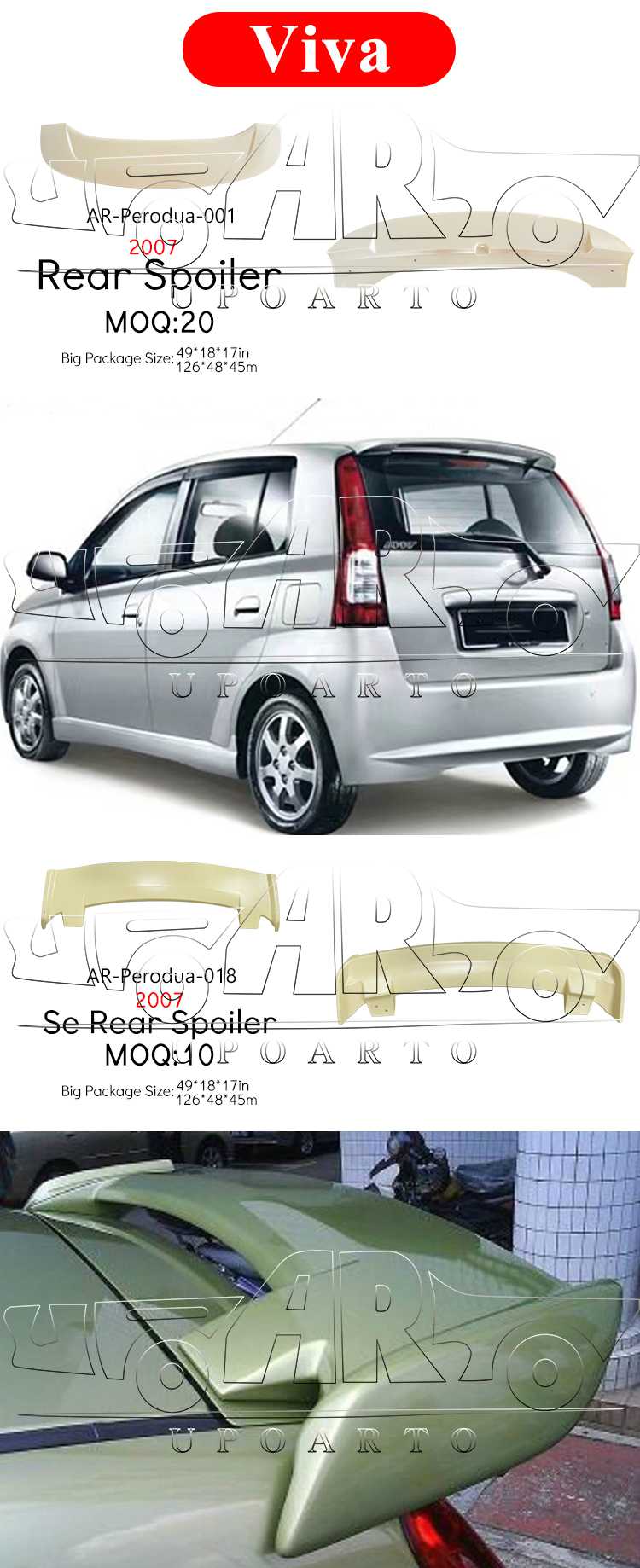 spoiler axia 2023