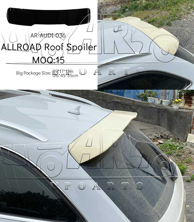 audi a4 b9 avant spoiler
