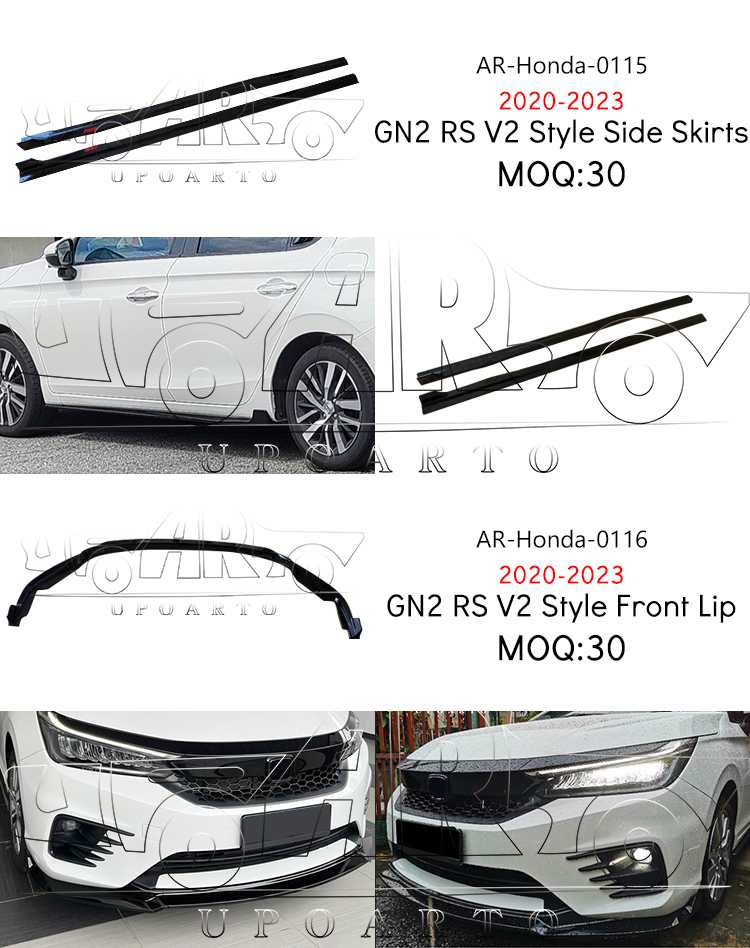 honda city front lip diffuser