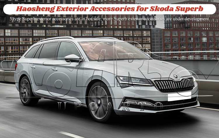 skoda superb boot spoiler