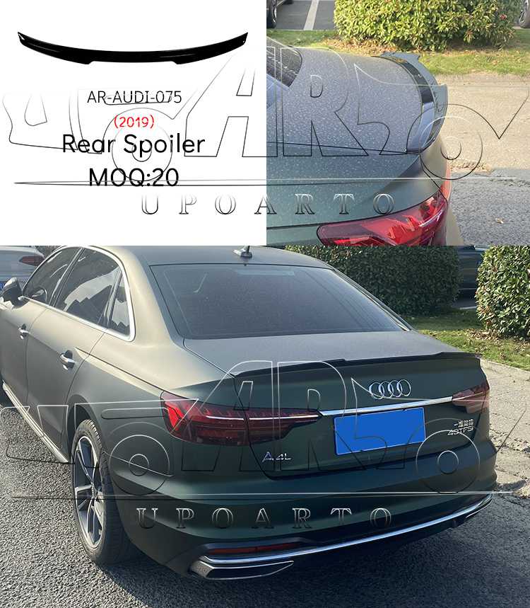 audi a4 2010 spoiler