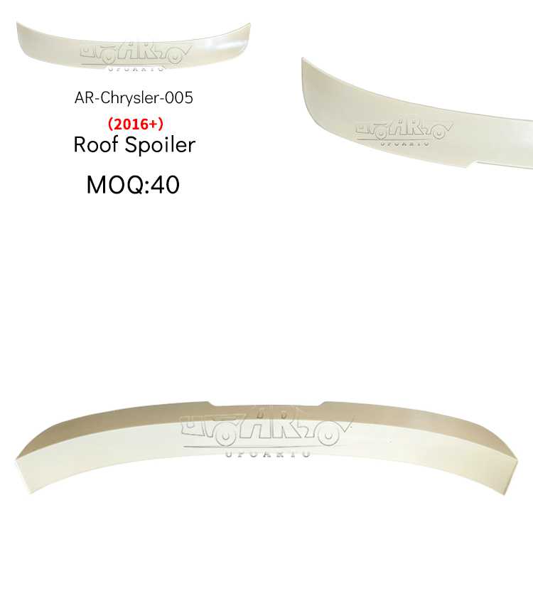 chrysler 300 roof spoiler