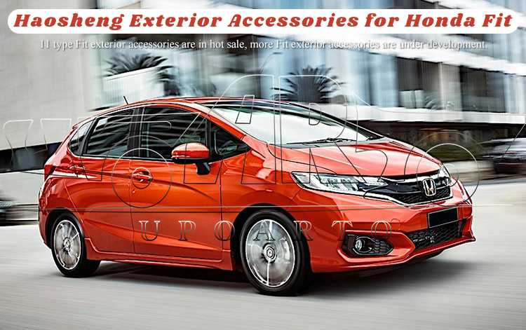rear spoiler for honda jazz