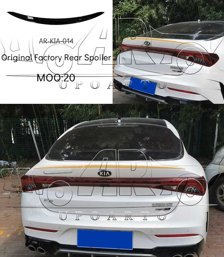 rear spoiler for kia k5