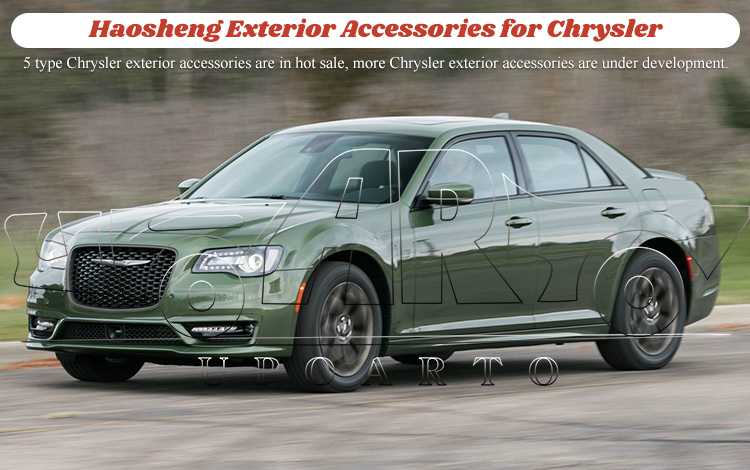 chrysler 300c trunk spoiler