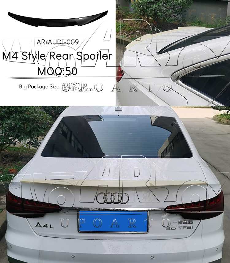 audi a4 2010 spoiler