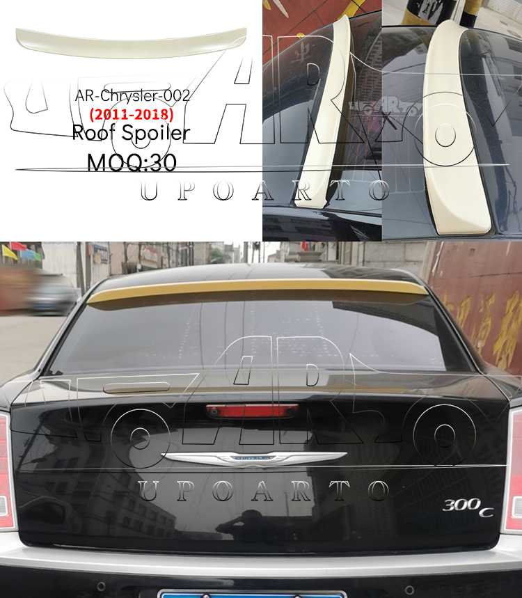 chrysler 300 spoiler wing