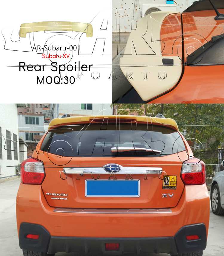 for subaru xv spoiler