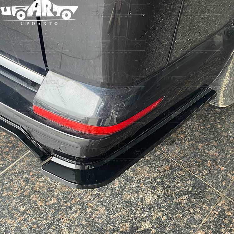 vw t6 rear diffuser cover