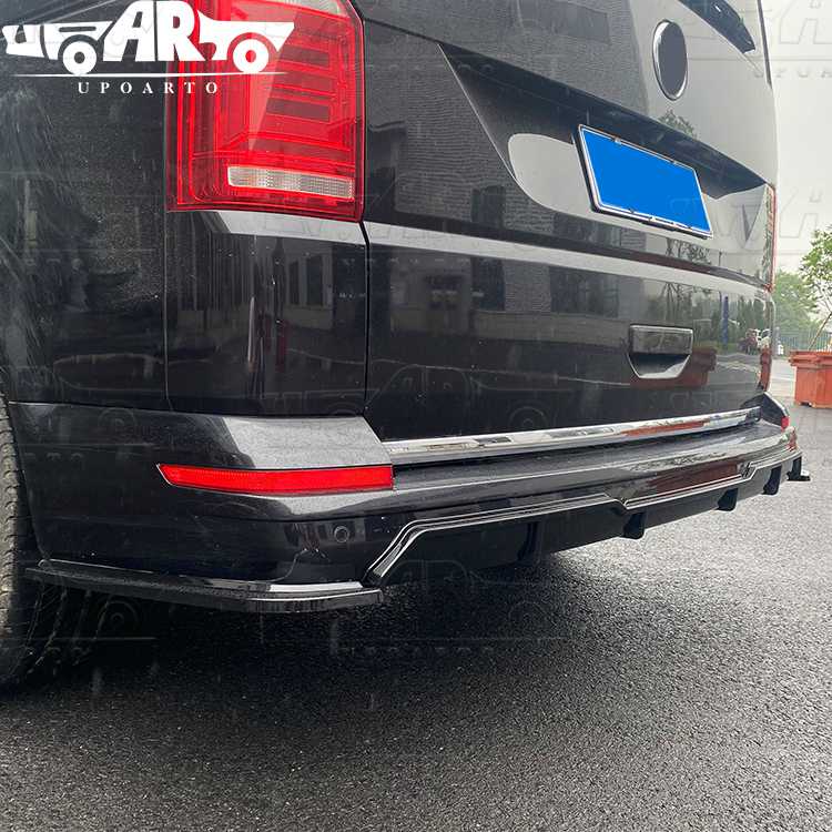 vw t6 rear diffuser