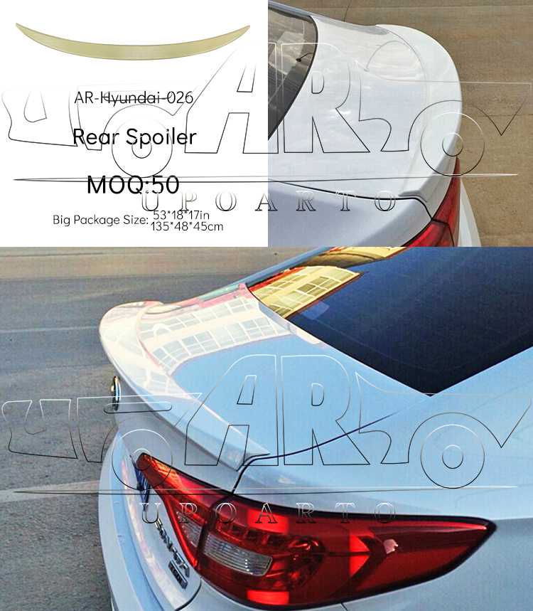 spoiler hyundai sonata
