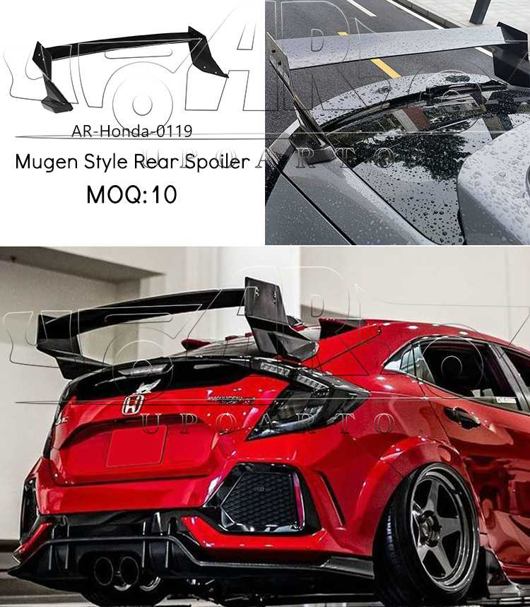 honda civic 10th spoiler