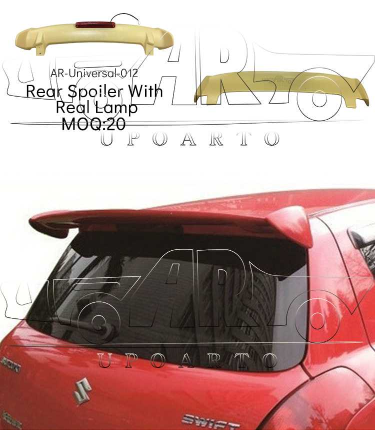 hatchback universal spoiler