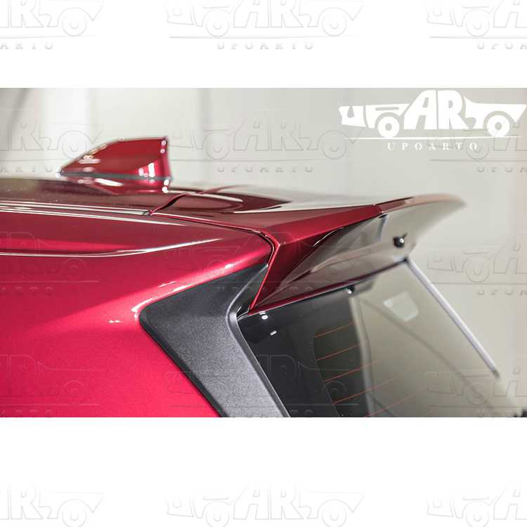 perodua alza rear spoiler