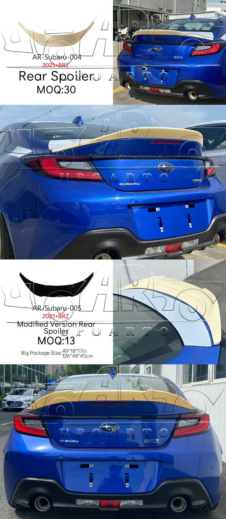 spoiler for subaru