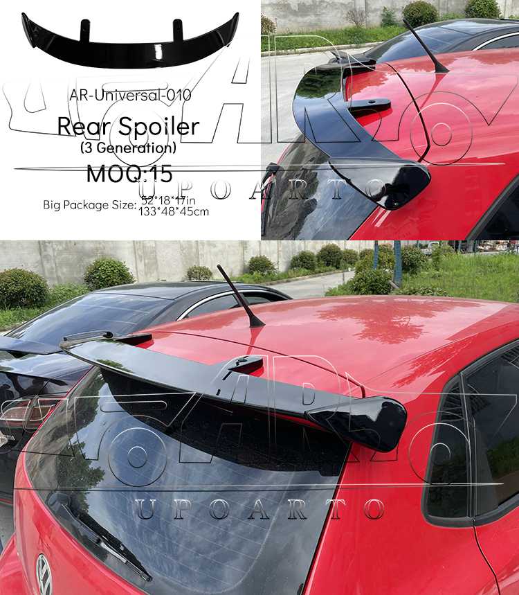 universal spoiler for hatchback