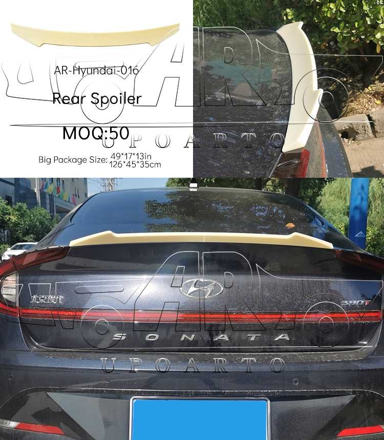 hyundai sonata spoiler