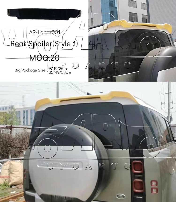 new defender spoiler