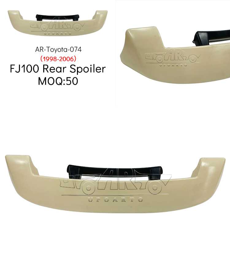 rear spoiler for land cruiser