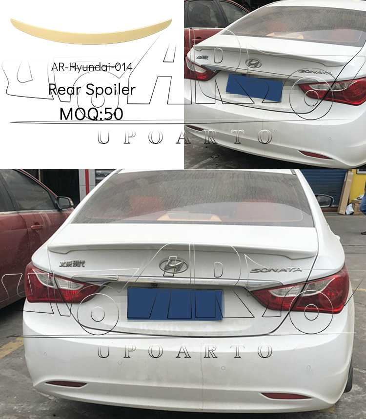 rear spoiler for hyundai sonata