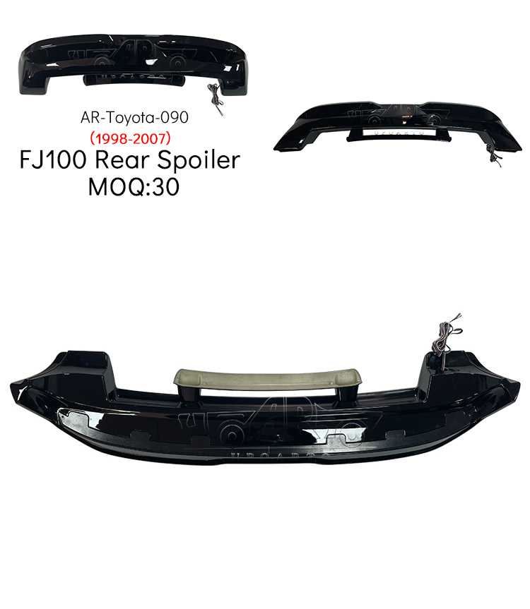 land cruiser 100 series spoiler