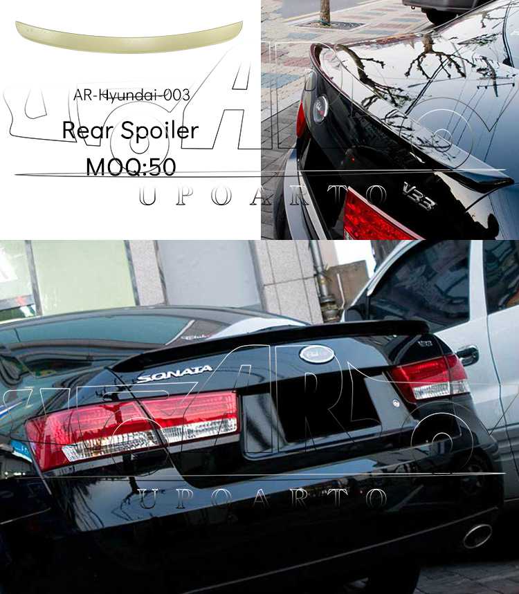 sonata rear spoiler