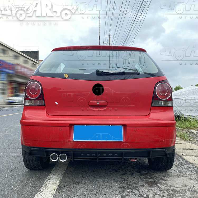 volkswagen polo rear diffuser