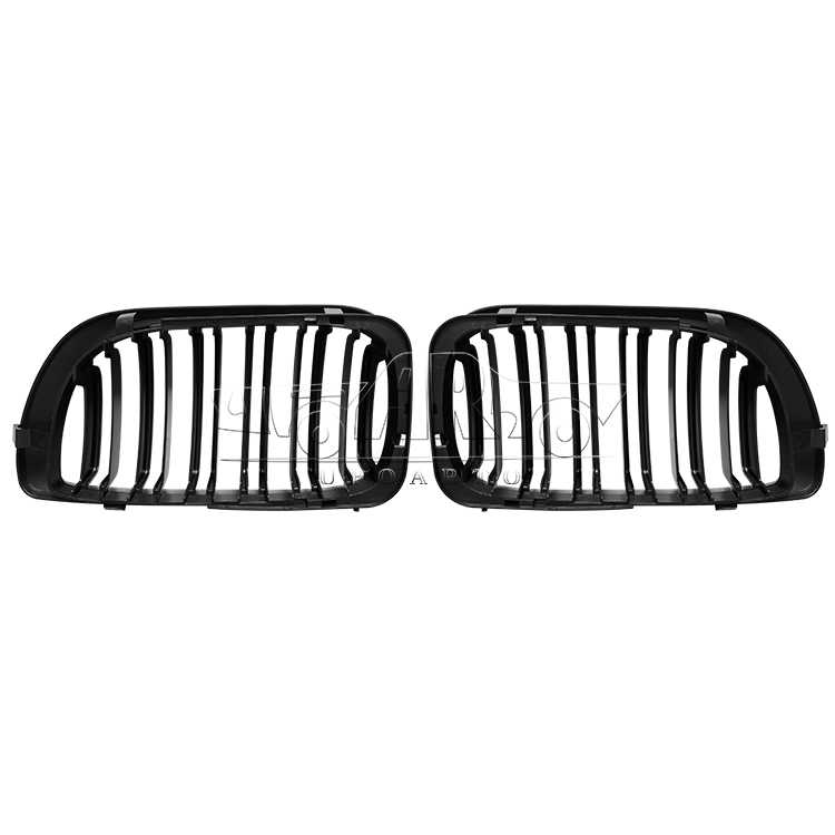 car front kidney grills gloss e46
