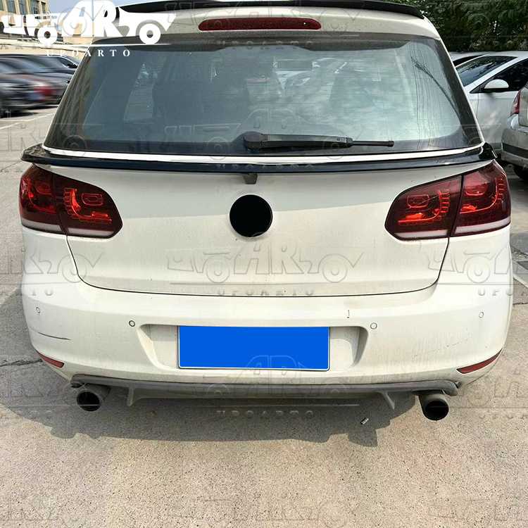 mid spoiler golf 6 volkswagen